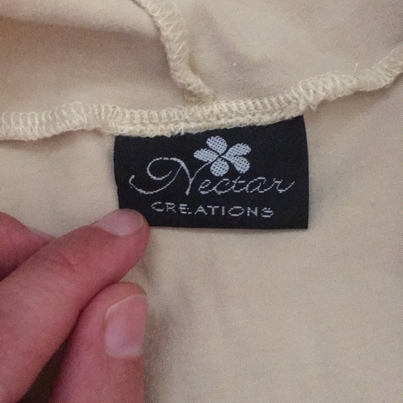 Nectar Creations Cowl Neck Cap Sleeve Tee - Picture 4 of 5